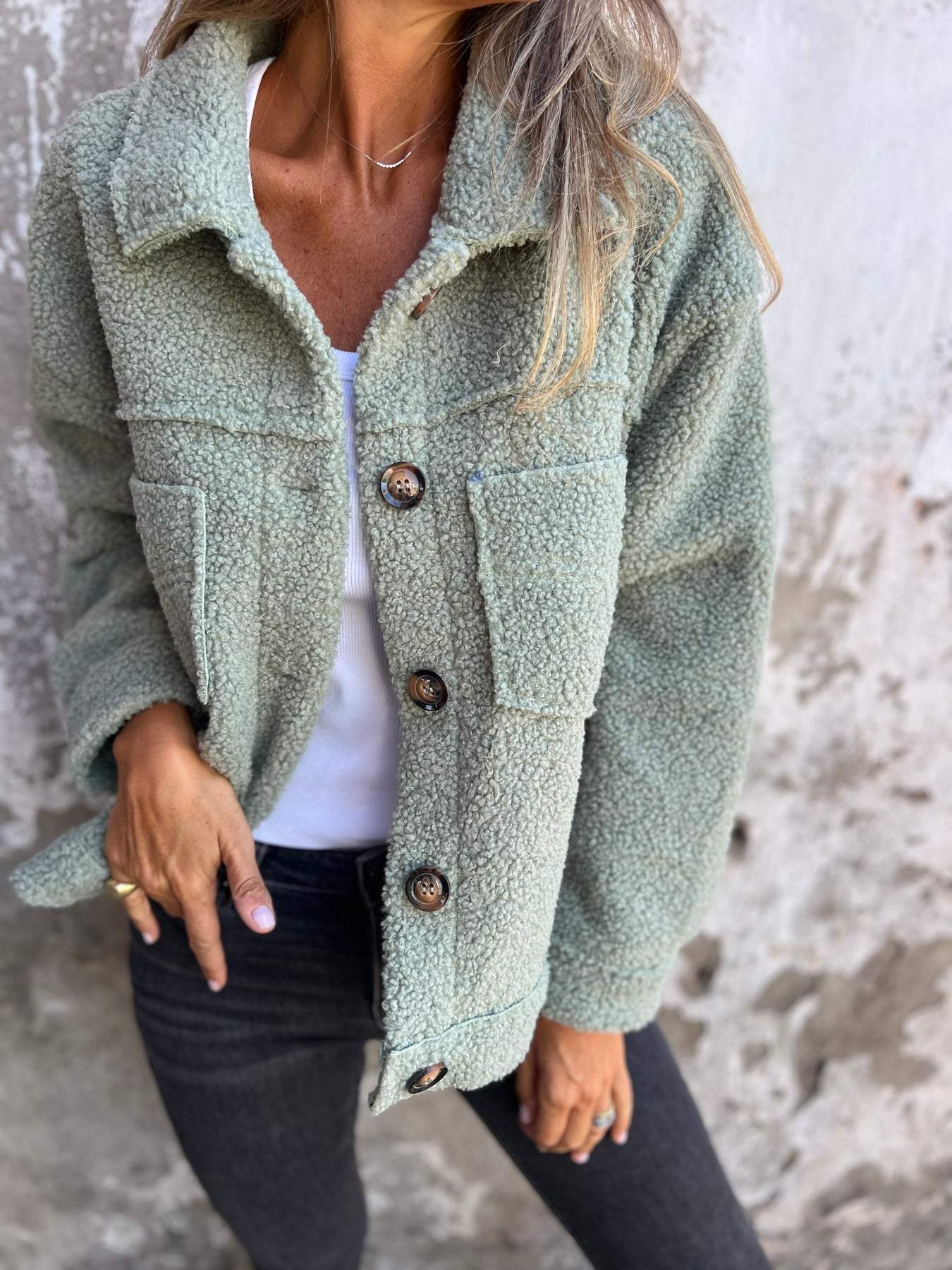 Fallon - Short Teddy Women's Jacket