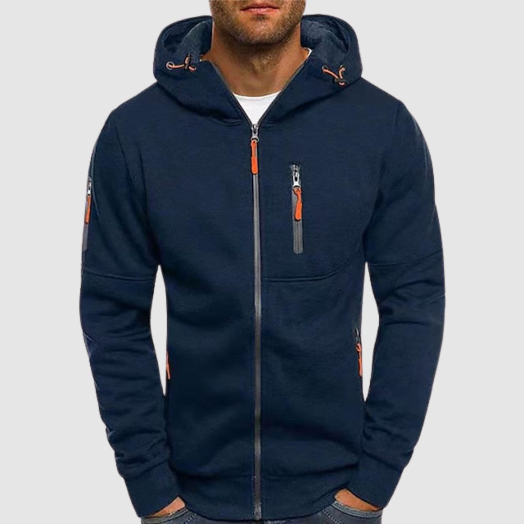 Wesley - Men's Hooded Cardigan