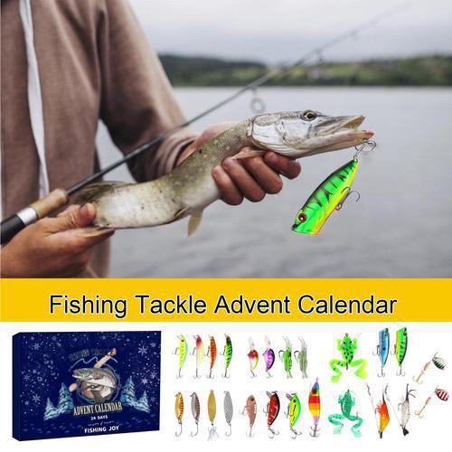 24 days Christmas Advent Calendar Fishing Gear