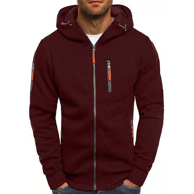 Wesley - Men's Hooded Cardigan